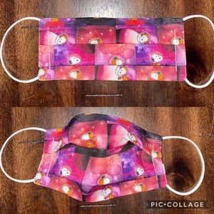 Snoopy space Face mask